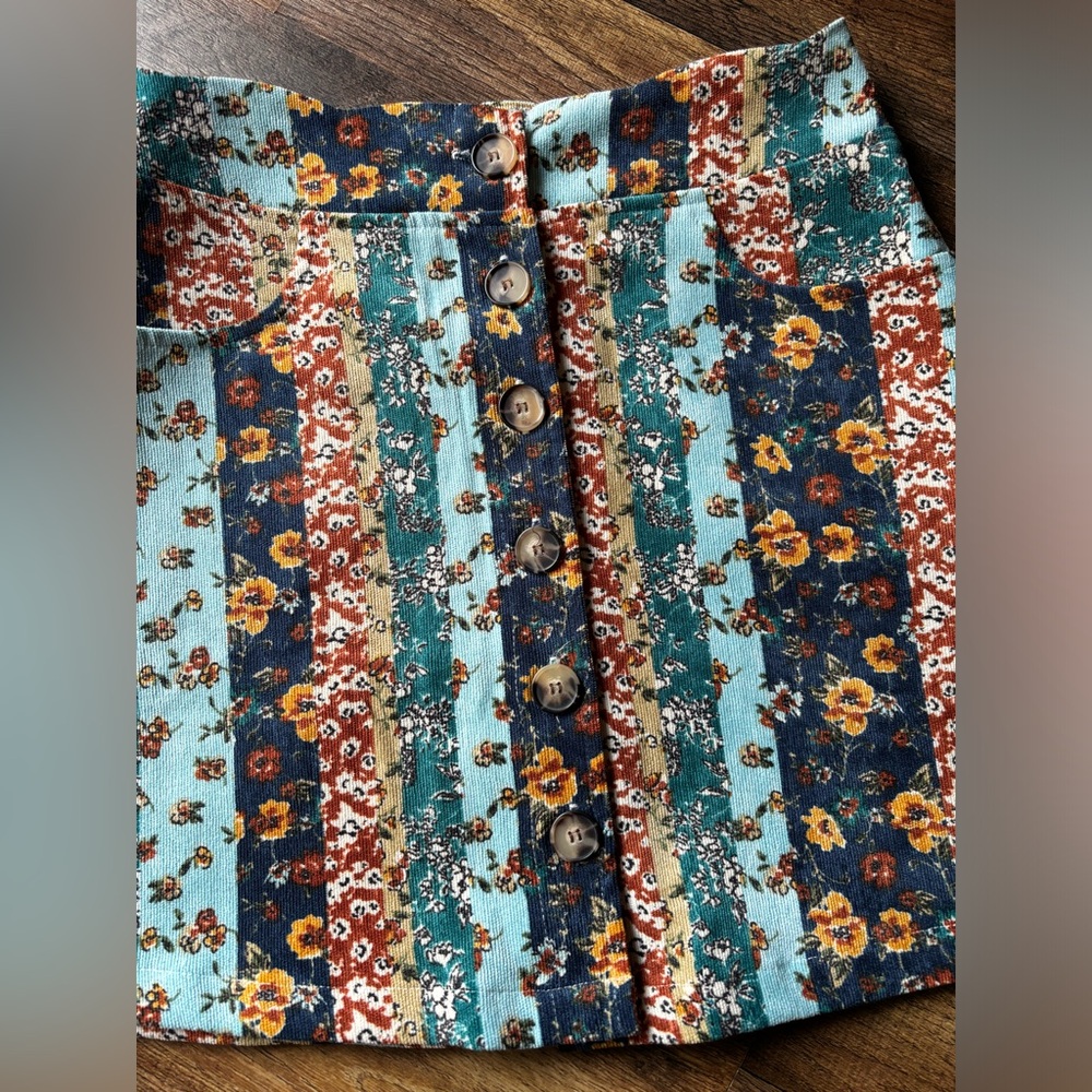 Amy Byer Fall Corduroy Skirt - Picture 5 of 5
